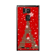 オリジナルデザイン docomo T-02D REGZA Phone ケース 【エッフェル塔コレクション レッド & グリーン】 T-02D-YCM2P0177-78