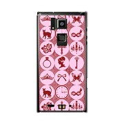 オリジナルデザイン docomo T-02D REGZA Phone ケース 【アラカルト レッド】 T-02D-YCM2P0181-78