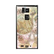 オリジナルデザイン docomo T-02D REGZA Phone ケース 【リュクスパリ】 T-02D-YCM2P0206-78