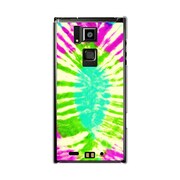 オリジナルデザイン docomo T-02D REGZA Phone ケース 【タイダイ サイケ】 T-02D-YCM2P0348-78