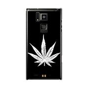 オリジナルデザイン docomo T-02D REGZA Phone ケース 【Black Leaves】 T-02D-YCM2P0392-78