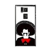 オリジナルデザイン docomo T-02D REGZA Phone ケース 【セニョール & レッドタイ】 T-02D-YCM2P0394-78
