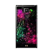 オリジナルデザイン docomo T-02D REGZA Phone ケース 【Smash Paint Graphics - Hot Pink】 T-02D-YCM2P0447-78