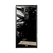 オリジナルデザイン docomo T-02D REGZA Phone ケース 【モノクローム & モザイク】 T-02D-YCM2P0468-78