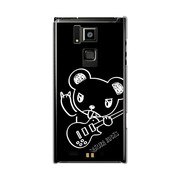 オリジナルデザイン docomo T-02D REGZA Phone ケース 【メロイックベア サイコパス & ギター - C】 T-02D-YCM2P0481-78