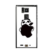 オリジナルデザイン docomo T-02D REGZA Phone ケース 【サイコパス & アップル - パンダB】 T-02D-YCM2P0488-78