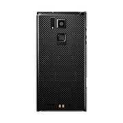 オリジナルデザイン docomo T-02D REGZA Phone ケース 【ブラックカーボンパターン Delicate】 T-02D-YCM2P0489-78