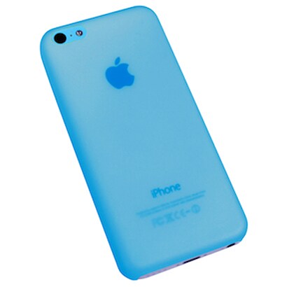 RK-PU111C [iPhone 5c用 超薄型背面ケース 0.37mm ultra thin case シアン]