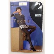 Tuche（トゥシェ） ケーブルストライプ 026 ブラック M-L TH475D