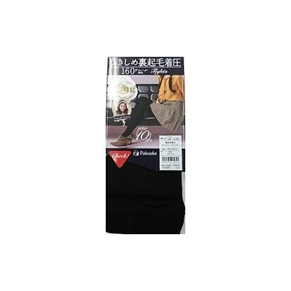 f-ing 裏起毛着圧 タイツ M-L ブラック 30-753-8211