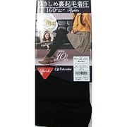 f-ing 裏起毛着圧 タイツ L-LL ブラック 30-753-8211