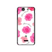 SO-05D-YCM2P0004-78 [オリジナルデザイン docomo SO-05D Xperia SX ケース 【ローズスウィート ホワイト】]