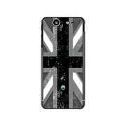 SO-05D-YCM2P0007-78 [オリジナルデザイン docomo SO-05D Xperia SX ケース 【ユニオンジャックコレクション グレー】]