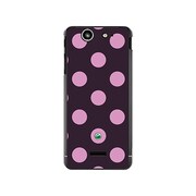 SO-05D-YCM2P0015-78 [オリジナルデザイン docomo SO-05D Xperia SX ケース 【ベビードット・アフタヌーン ピンク】]
