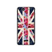 SO-05D-YCM2P0018-78 [オリジナルデザイン docomo SO-05D Xperia SX ケース 【ユニオンジャックコレクション フローラル】]