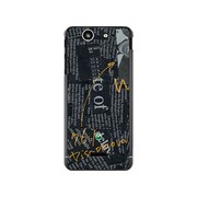 SO-05D-YCM2P0025-78 [オリジナルデザイン docomo SO-05D Xperia SX ケース 【News-paper ブラック】]