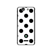 SO-05D-YCM2P0041-78 [オリジナルデザイン docomo SO-05D Xperia SX ケース 【Dot Pattern クラシック ホワイト】]