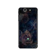 SO-05D-YCM2P0048-78 [オリジナルデザイン docomo SO-05D Xperia SX ケース 【ローズクロス】]