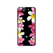 SO-05D-YCM2P0049-78 [オリジナルデザイン docomo SO-05D Xperia SX ケース 【プルメリアロマンス】]