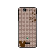 SO-05D-YCM2P0054-78 [オリジナルデザイン docomo SO-05D Xperia SX ケース 【ブラウン & リス】]