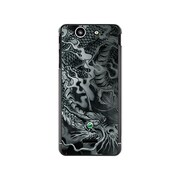 SO-05D-YCM2P0061-78 [オリジナルデザイン docomo SO-05D Xperia SX ケース 【龍の咆哮（黒）】]