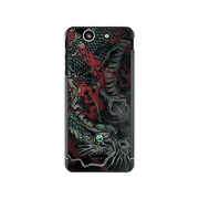 SO-05D-YCM2P0062-78 [オリジナルデザイン docomo SO-05D Xperia SX ケース 【龍の咆哮（赤）】]