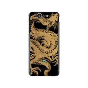 SO-05D-YCM2P0064-78 [オリジナルデザイン docomo SO-05D Xperia SX ケース 【昇り龍（金龍）】]