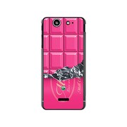 SO-05D-YCM2P0069-78 [オリジナルデザイン docomo SO-05D Xperia SX ケース 【板チョココレクション ストロベリー】]