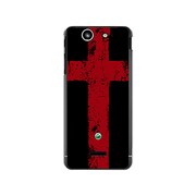 SO-05D-YCM2P0079-78 [オリジナルデザイン docomo SO-05D Xperia SX ケース 【イングランド・ブラック】]