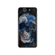 SO-05D-YCM2P0093-78 [オリジナルデザイン docomo SO-05D Xperia SX ケース 【スカルローズクロス】]