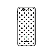 SO-05D-YCM2P0099-78 [オリジナルデザイン docomo SO-05D Xperia SX ケース 【Dot Pattern キュート ホワイト】]
