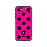 SO-05D-YCM2P0113-78 [オリジナルデザイン docomo SO-05D Xperia SX ケース 【Dot Pattern マウス ピンク】]