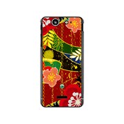 SO-05D-YCM2P0116-78 [オリジナルデザイン docomo SO-05D Xperia SX ケース 【和柄 大花】]