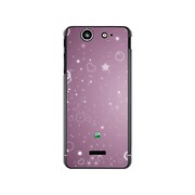 SO-05D-YCM2P0122-78 [オリジナルデザイン docomo SO-05D Xperia SX ケース 【パープルライトプラチナム】]