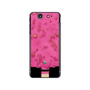 SO-05D-YCM2P0154-78 [オリジナルデザイン docomo SO-05D Xperia SX ケース 【ストロベリー・アイス】]