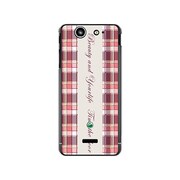 SO-05D-YCM2P0159-78 [オリジナルデザイン docomo SO-05D Xperia SX ケース 【チェック柄コレクション beauty】]