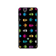 SO-05D-YCM2P0198-78 [オリジナルデザイン docomo SO-05D Xperia SX ケース 【カラフルモノグラムスカル】]
