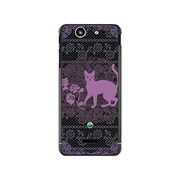 SO-05D-YCM2P0201-78 [オリジナルデザイン docomo SO-05D Xperia SX ケース 【ミステリアスキャット】]