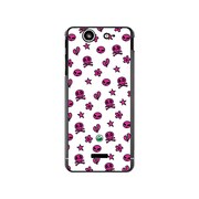 SO-05D-YCM2P0207-78 [オリジナルデザイン docomo SO-05D Xperia SX ケース 【ハートブレイクモノグラム ホワイト】]