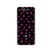SO-05D-YCM2P0208-78 [オリジナルデザイン docomo SO-05D Xperia SX ケース 【ハートブレイクモノグラム ブラック】]