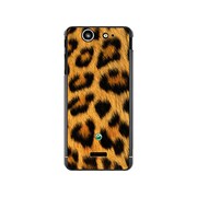 SO-05D-YCM2P0213-78 [オリジナルデザイン docomo SO-05D Xperia SX ケース 【ヒョウ柄 リッチ ゴールド】]