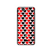 SO-05D-YCM2P0224-78 [オリジナルデザイン docomo SO-05D Xperia SX ケース 【赤黒ハート】]