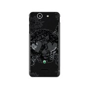 SO-05D-YCM2P0228-78 [オリジナルデザイン docomo SO-05D Xperia SX ケース 【キュートスカルロマンチカ】]