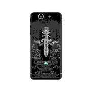 SO-05D-YCM2P0230-78 [オリジナルデザイン docomo SO-05D Xperia SX ケース 【カオス・ザ・ゴッド】]
