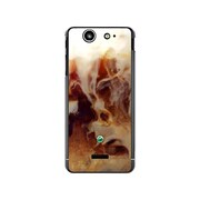 SO-05D-YCM2P0234-78 [オリジナルデザイン docomo SO-05D Xperia SX ケース 【アイス・オレ】]