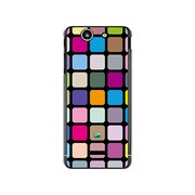 SO-05D-YCM2P0238-78 [オリジナルデザイン docomo SO-05D Xperia SX ケース 【カラースクエア タイル】]