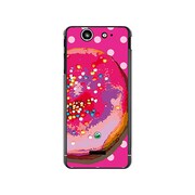 SO-05D-YCM2P0253-78 [オリジナルデザイン docomo SO-05D Xperia SX ケース 【ミラクル☆ドーナツ】]