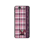SO-05D-YCM2P0256-78 [オリジナルデザイン docomo SO-05D Xperia SX ケース 【チェック柄コレクション リス】]