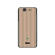 SO-05D-YCM2P0272-78 [オリジナルデザイン docomo SO-05D Xperia SX ケース 【Stripe Pattern ベージュ】]