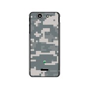 SO-05D-YCM2P0299-78 [オリジナルデザイン docomo SO-05D Xperia SX ケース 【デジタルカモ】]